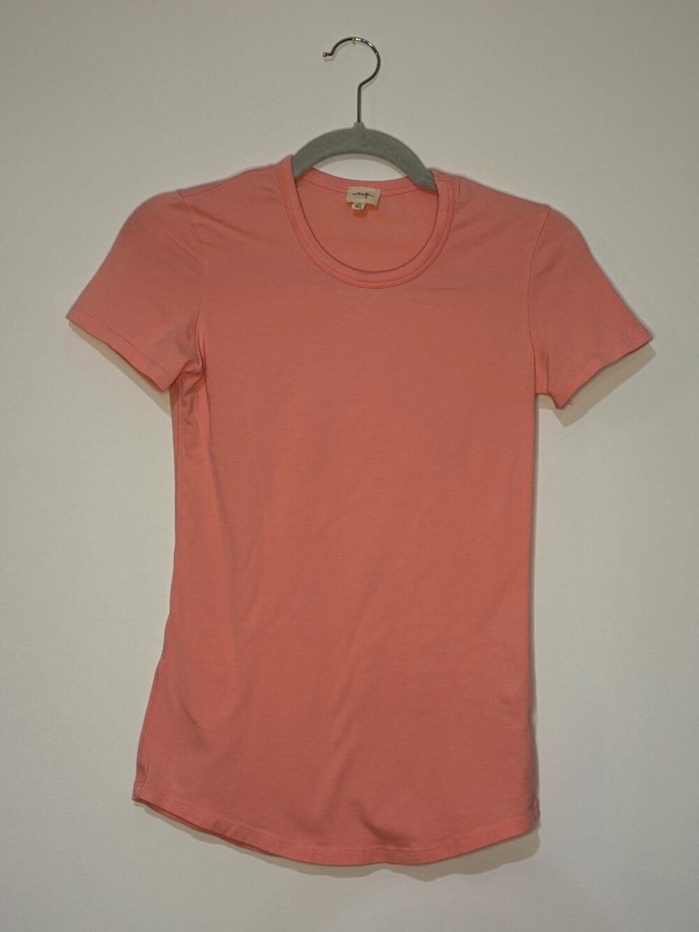 Wilfred Free Women's Crew Neck T-Shirt, Blush Pink, size XS
